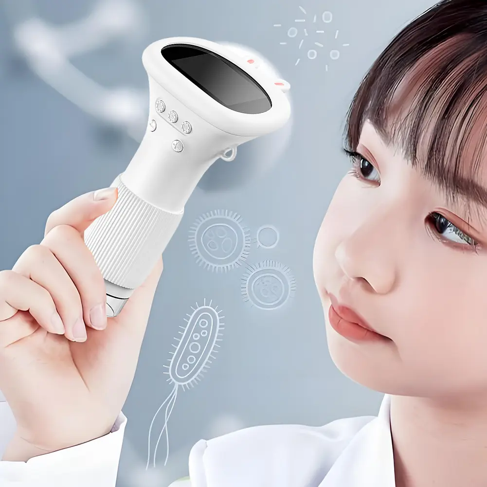 1000X Pocket Microscope for Kids with 8 LED Light Handheld Digital Microscope 2MP Lens Children Biological Insect Coin Magnifier