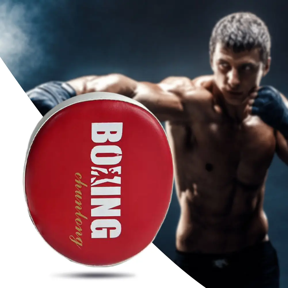 Boxing Hand Target PU Leather Punching Mitts Wear Resistant Kick Boxing Gloves Pads Boxing Focus Pads for Boxing MMA Muay Thai