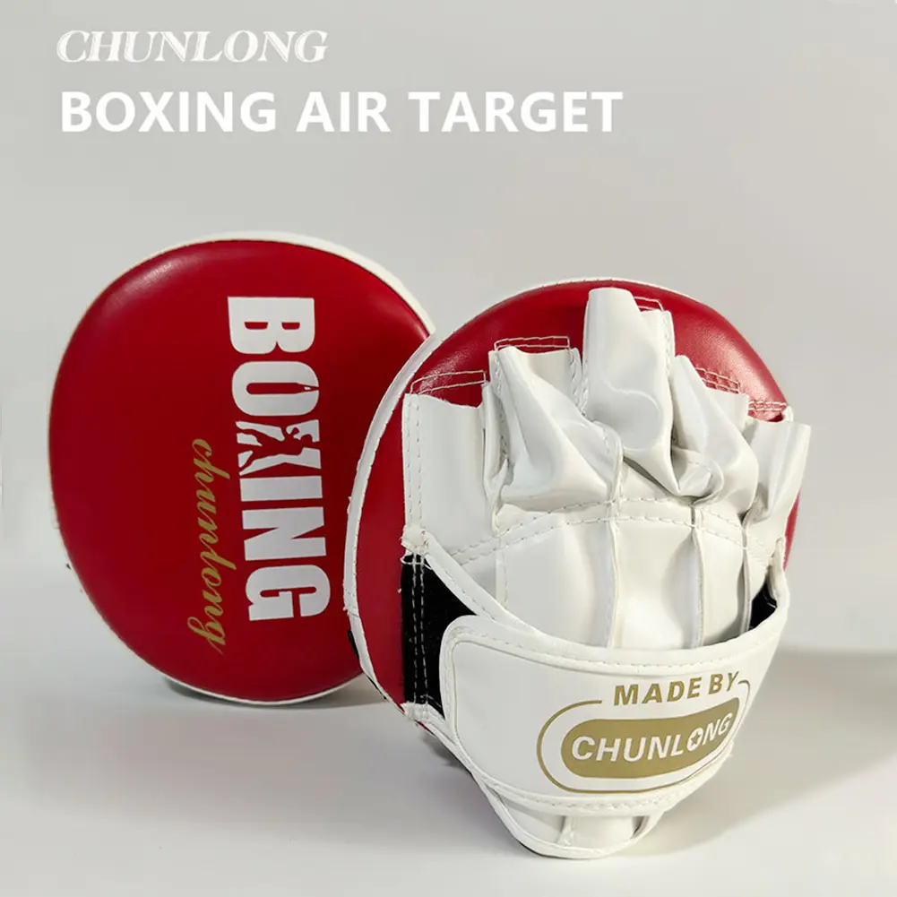 Boxing Hand Target PU Leather Punching Mitts Wear Resistant Kick Boxing Gloves Pads Boxing Focus Pads for Boxing MMA Muay Thai