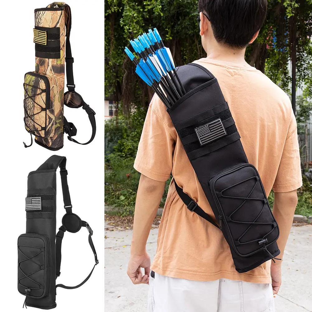 Hunting Bag Portable Compound Recurve Bow Holder Bottom Thickening Adjustable Strap Accessories for Outdoor Archery Hunting