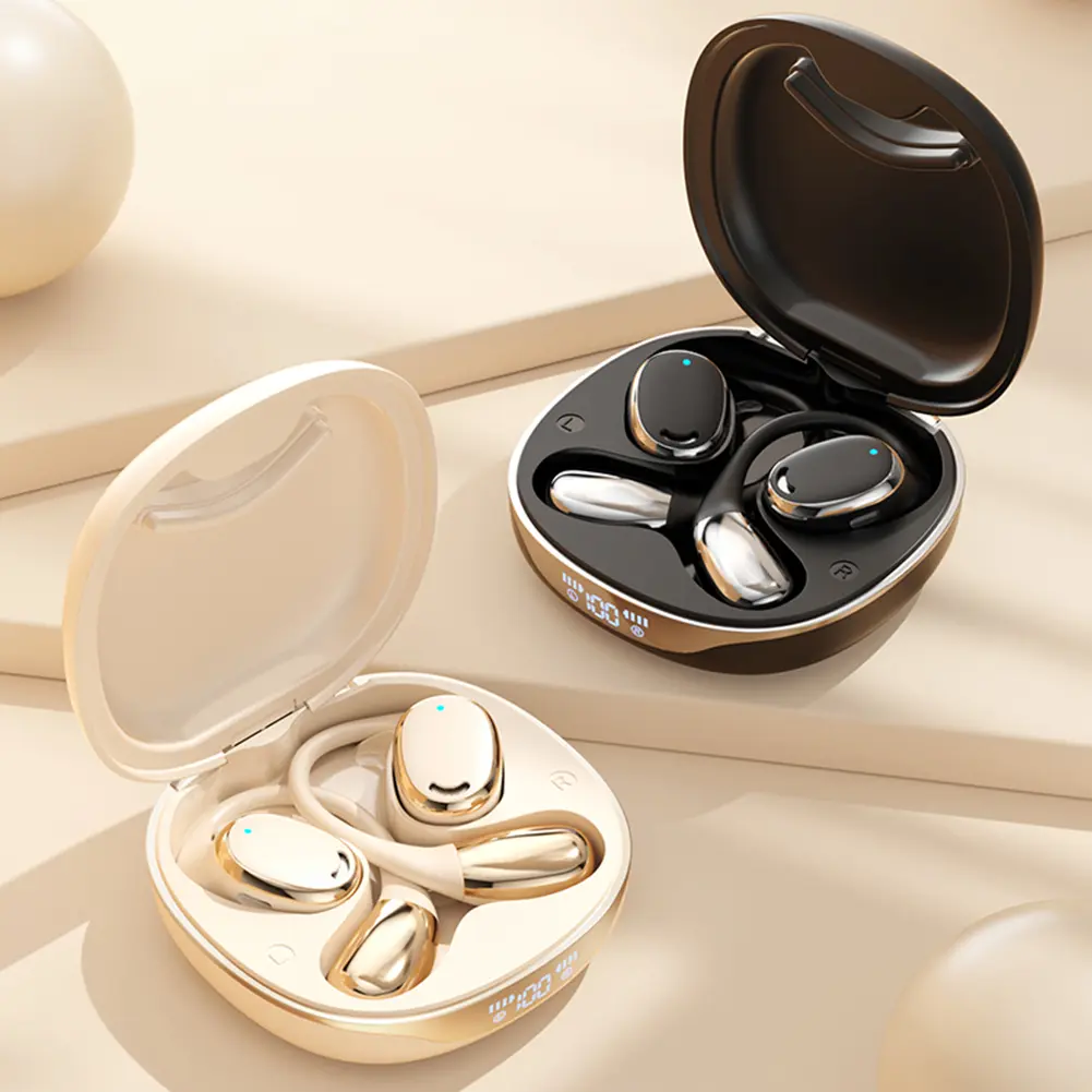 144 Languages Translator Earbuds Bluetooth-Compatible 5.4 AI Real Time Translation Earbuds Translator Device for Travel Business