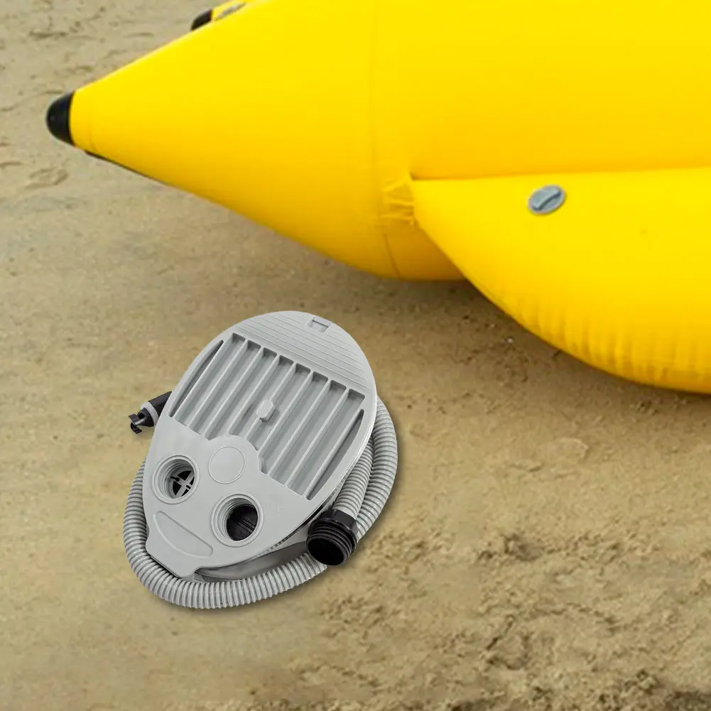 5L Portable Inflatable Air Pump High Volume Foot Air Pump Portable Air Inflator for Inflatable Boats Beds Swimming Rings