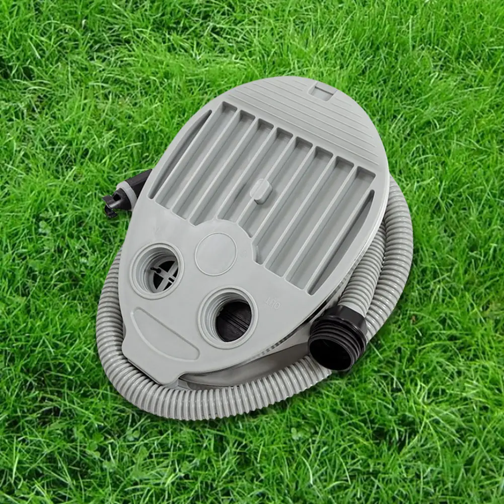 5L Portable Inflatable Air Pump High Volume Foot Air Pump Portable Air Inflator for Inflatable Boats Beds Swimming Rings