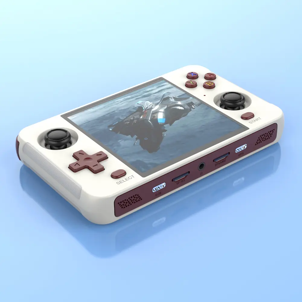 R40S Portable Pocket Video Player WIFI 2.4G + BT 720*720 4 Inch IPS Screen Handheld Game Players Built-in 16G + 64G Dual TF Card