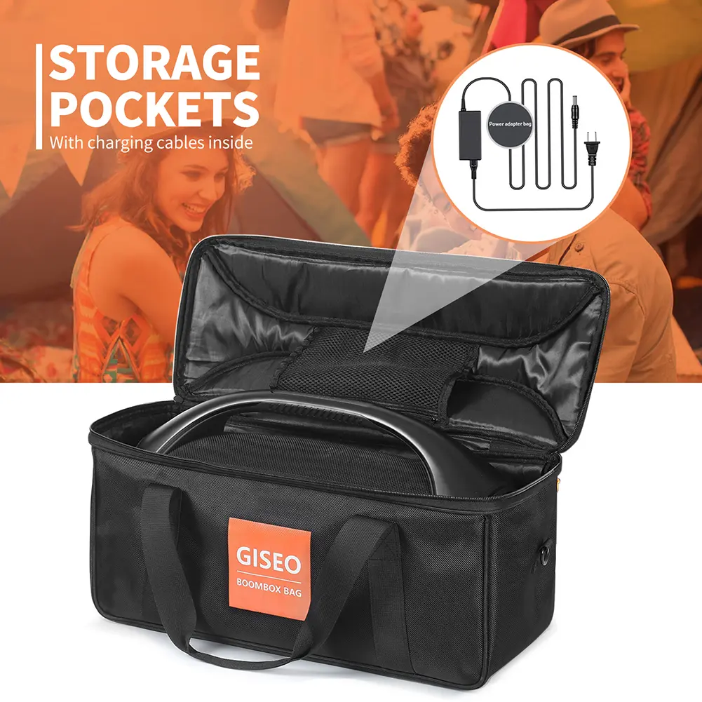 Oxford Cloth Protection Speaker Storage Adjustable Strap Waterproof Carrying Case Portable Dustproof for JBL BOOMBOX 3/BOOMBOX 2