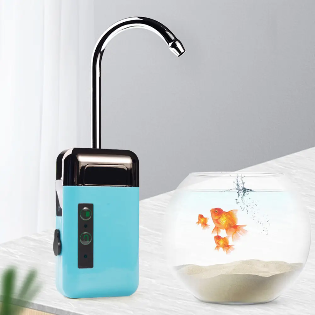 Fishing Water Absorber Portable Fishing Submersible Pump Intelligent Sensor Energy Saving LED Light for Outdoor Accessories