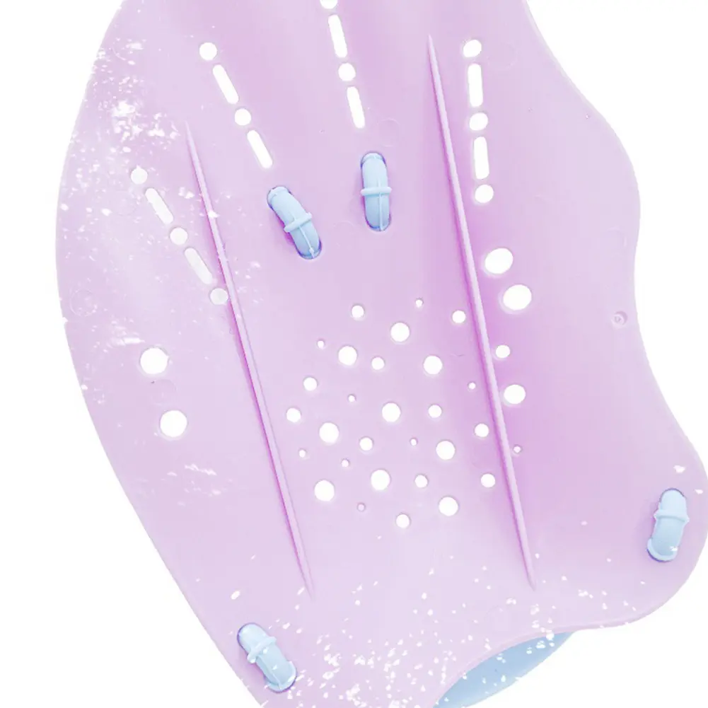 Swim Paddles Ergonomic Swim Training Hand Paddles Swimming Hand Paddles Adjustable Swim Paddles for Kids Adults