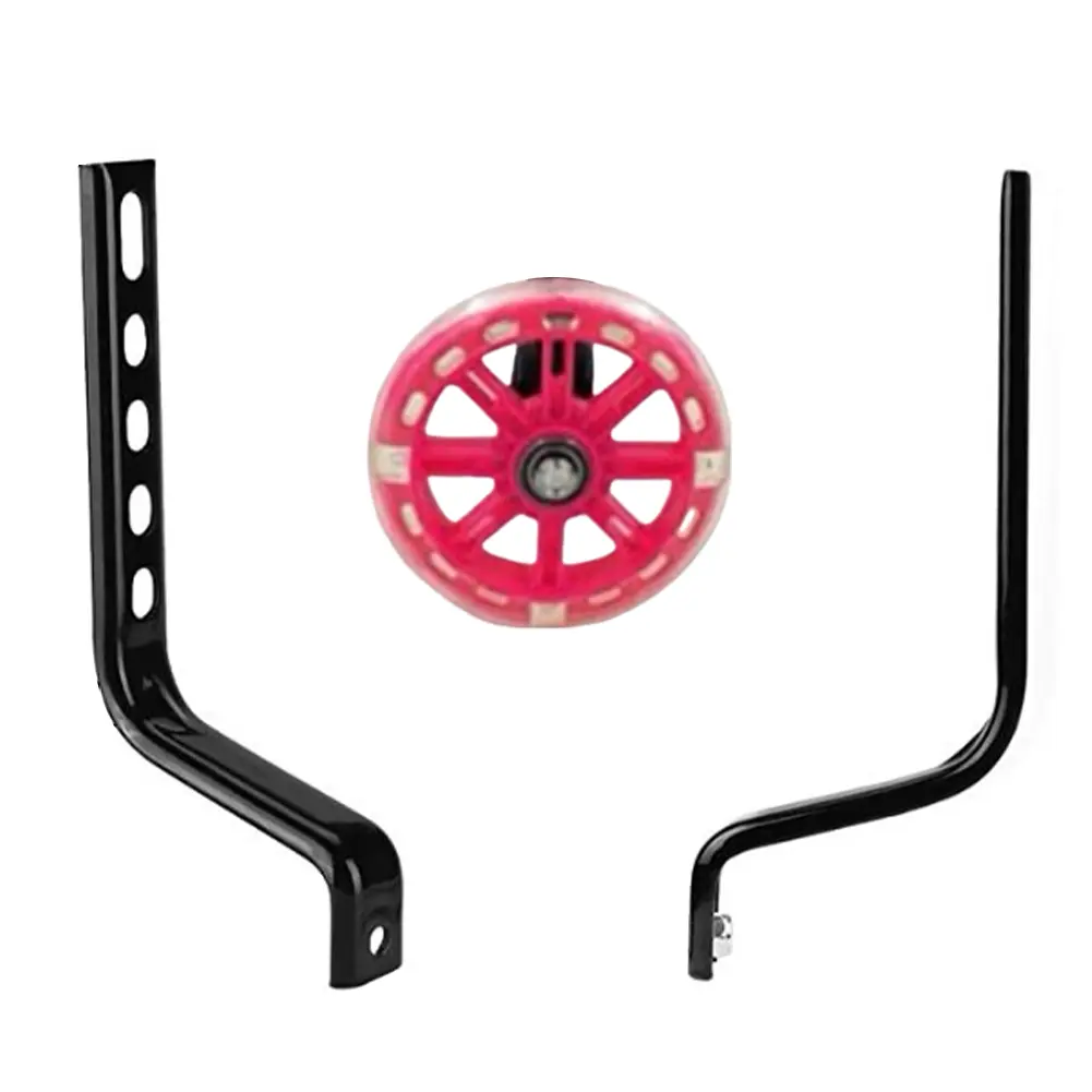 Kids Bike Training Wheels Bicycle Stabiliser Mounted Kit for 12 14 16 18 20 Inch Kids Single Speed Bikes