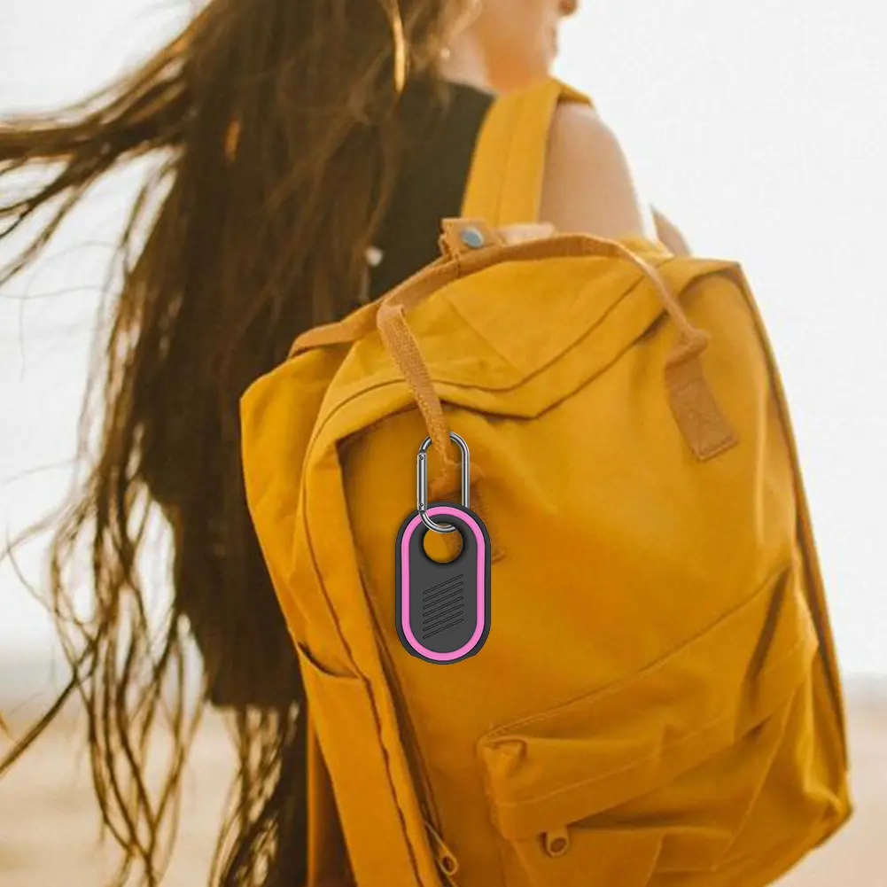 Silicone Case Anti-Scratch Protector Case with Keychain Washable Soft Protective Sleeve Skin Cover for Samsung Galaxy SmartTag2