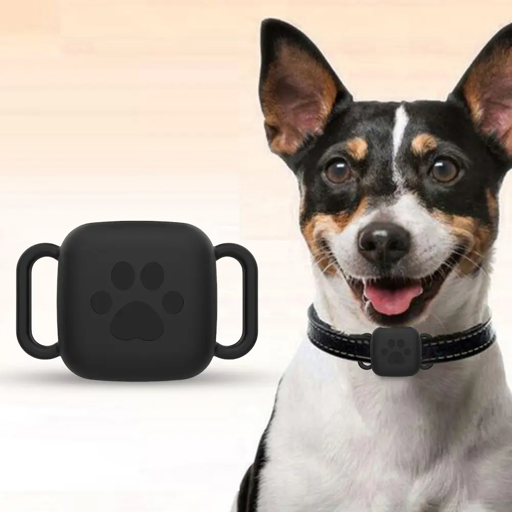 2 PCS Silicone Case for Tile Mate 2022 2024 Holder Case Anti-Scratch Finder Tag Cover Soft Flexible Cover for Pet Dog Cat Collar