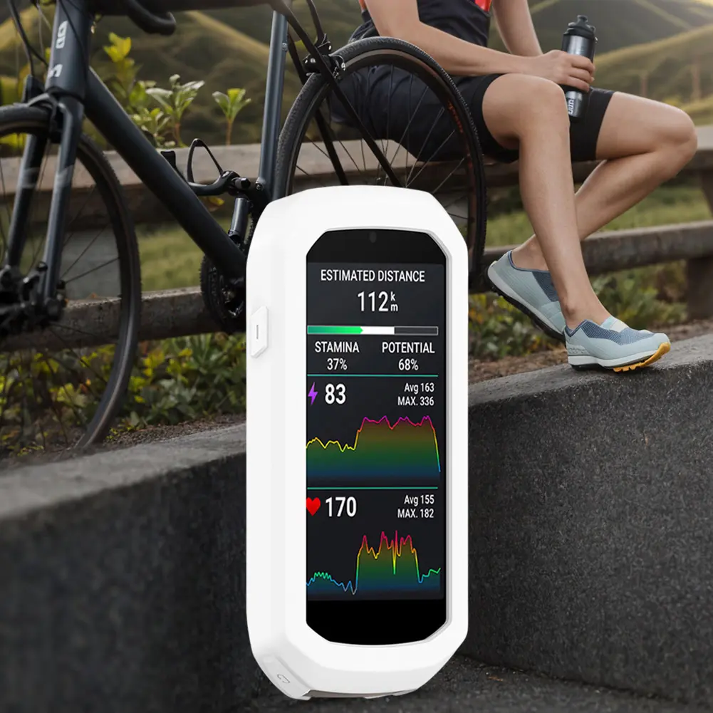Silicone Case Flexible Soft Bumper Protective Cover Shell Case Protector Bike Gel Skin Case for Garmin Edge 1050 Accessories