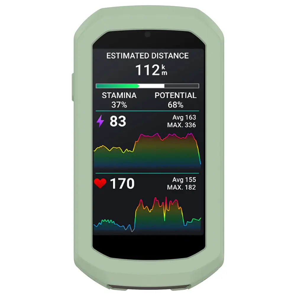 Silicone Case Flexible Soft Bumper Protective Cover Shell Case Protector Bike Gel Skin Case for Garmin Edge 1050 Accessories