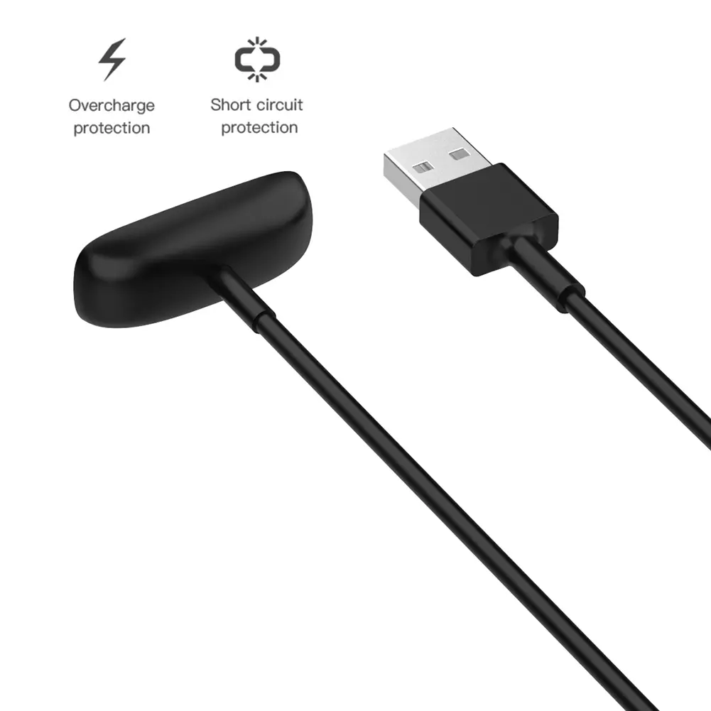USB Charging Cable for Fitbit Inspire 2 Fast Power Cord Bracelet Charger Wire Smart Watch Wireless Charging Cable