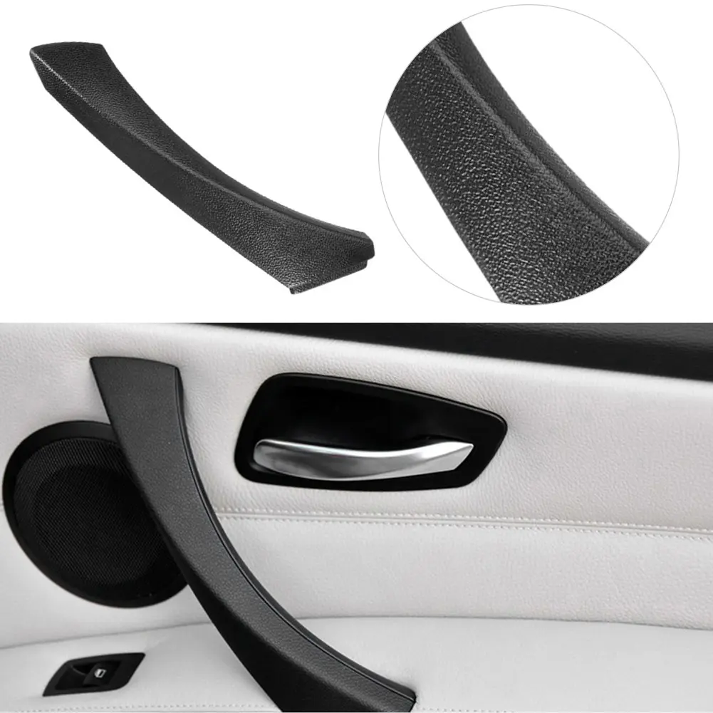 Interior Door Panel Pull Trim Cover Easy Installation Armrest Car Left Door Handle for BMW E90 E91 316318/320/325/328/330/335