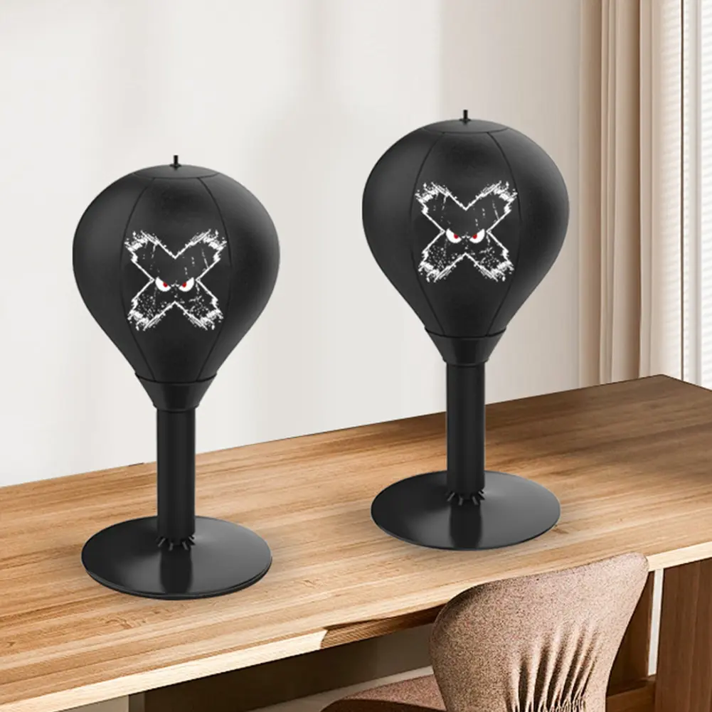 Desktop Punching Bag Boxing Training Punching Bag with Suction Cup Punching Ball Funny Desk Boxing Punch Ball for Wall Desktop