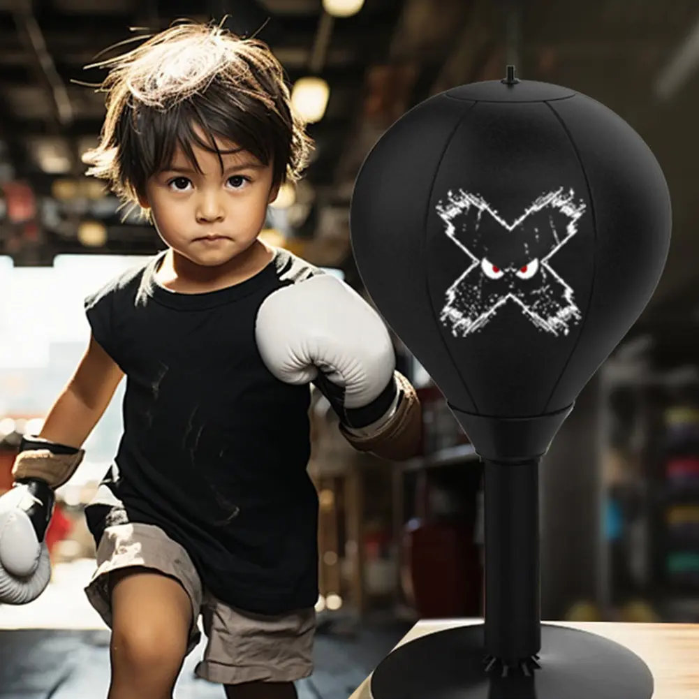 Desktop Punching Bag Boxing Training Punching Bag with Suction Cup Punching Ball Funny Desk Boxing Punch Ball for Wall Desktop