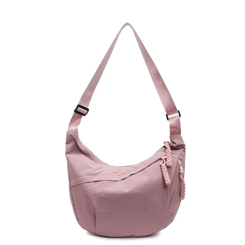 Female All-Match Crossbody Bag Large Capacity Solid Color Sling Bag Water Proof Travel Backpack Date Party Bag