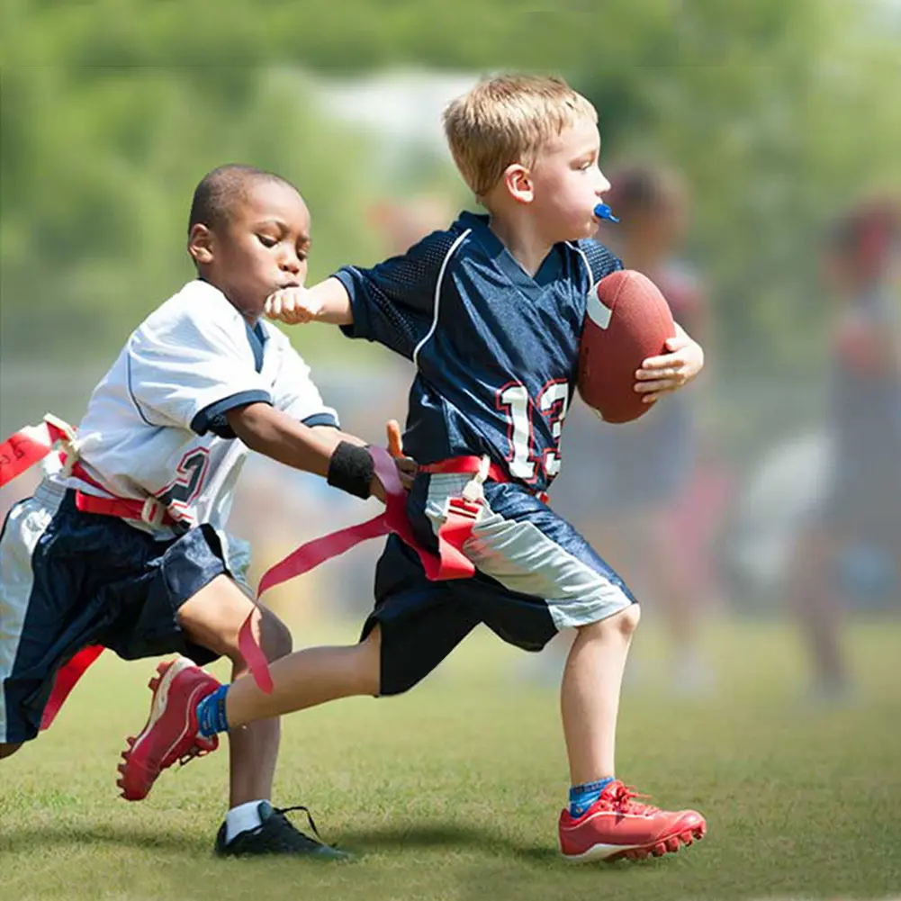 Teenagers Rugby Ball Child Toys Footballs Anti Slip Small Rugby Ball with Inflator Children Game Ball for Children Teaching