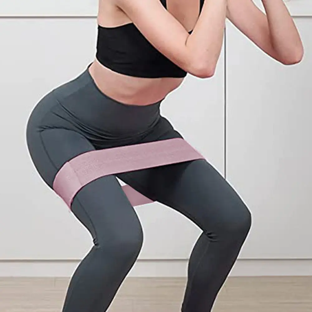 1-3PCS Resistance Hip Booty Bands Glute Thigh Elastic Workout Bands Squat Circle Stretch Fitness Strips Loops Yoga Gym Equipment