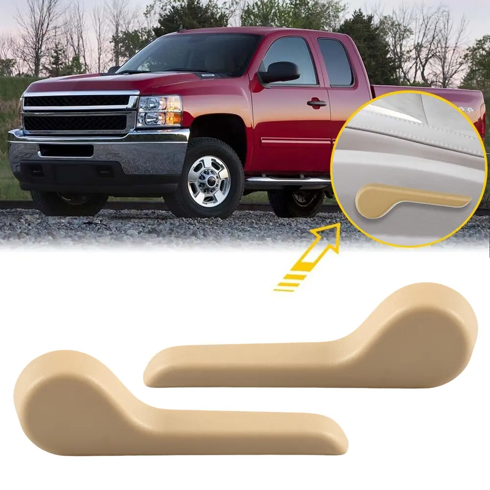 1 Pair Seat Adjusting Lever Pull Handle Right & Left Front Seat Recliner Handle for Chevrolet Suburban 1500 for GMC Sierra Yukon