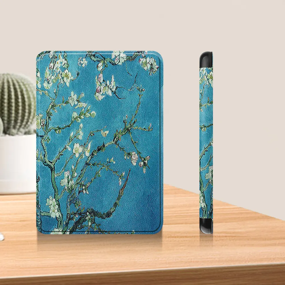 PU Leather Case with Auto Sleep and Wake for Kindle Colorsoft Signature Edition 7inch for Kindle Paperwhite Signature 2024 7inch
