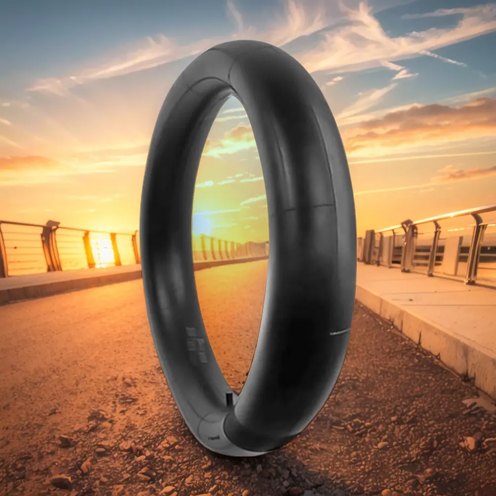 Fat Bike Tube with AV Schrader Valve Bike Inner Tube Butyl Rubber MTB Fat Inner Tube for Snow Beach Bicycle