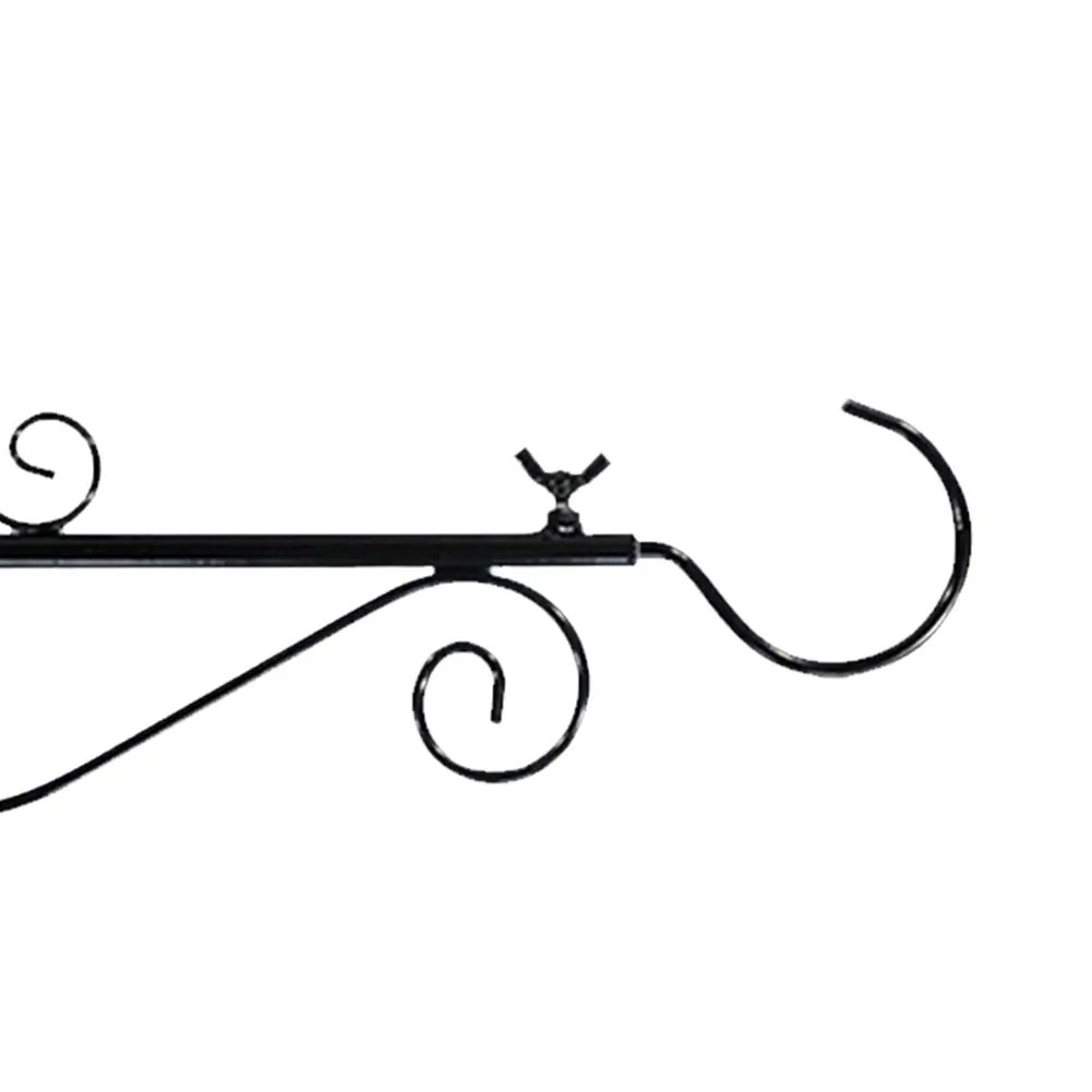 1/2PCS Flower Hook Metal Planter Boxes Hanging Flower Pots Swivel Hooks Metal Flower Hangers Hanging Plant Brackets Plant Hook