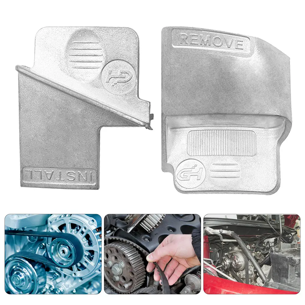 2pcs Professional Stretch Auxiliary Auto Ribbed Drive Belt Remover Stretch Auxiliary Belt Removal Tool Car Gadgets