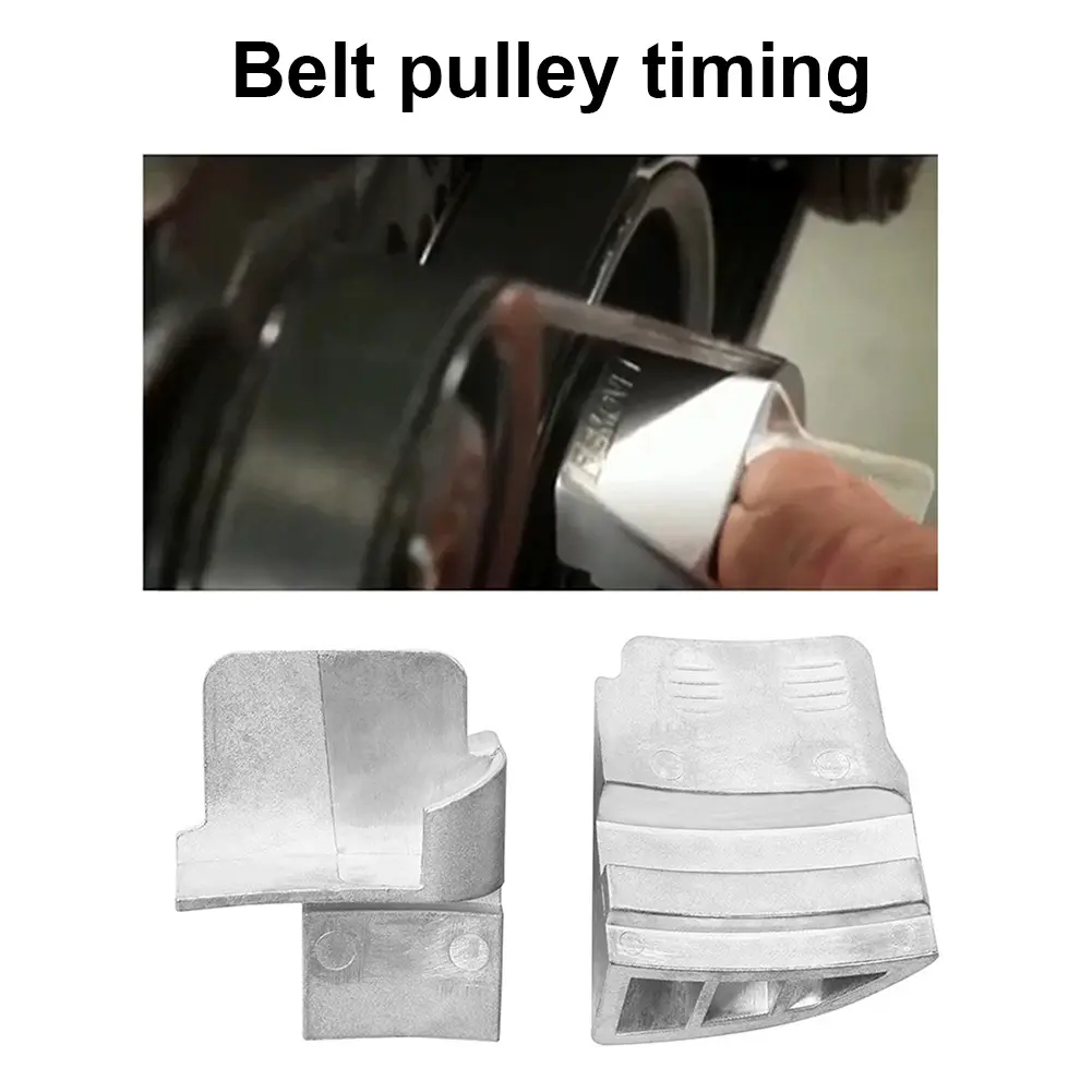 2pcs Professional Stretch Auxiliary Auto Ribbed Drive Belt Remover Stretch Auxiliary Belt Removal Tool Car Gadgets