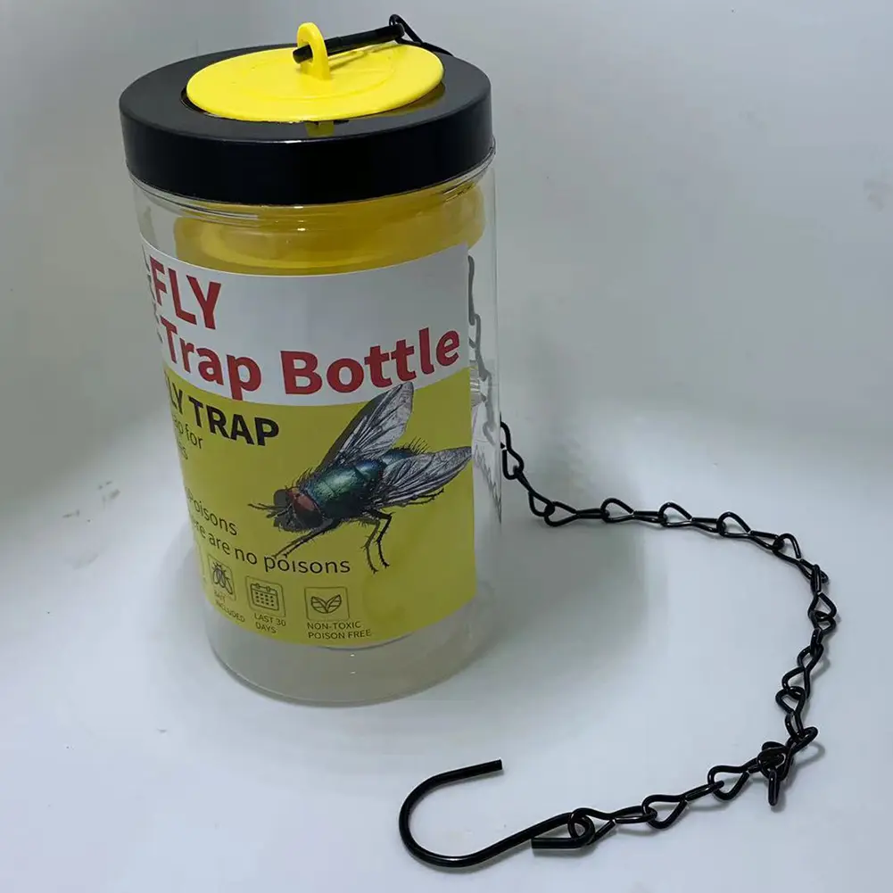 Insects Trapper PP+Wire Chain Fly Catchers Non-Toxic And Non-Hazardous for Canteens/Restaurants/Toilets/Rubbish Rooms