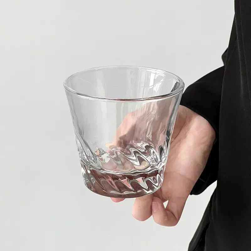 230ml/455ml/370ml Creative Whiskey Glass Transparent Cocktail Glass Elegant Glass Cup Transparent Beer Glass Outdoor Tableware
