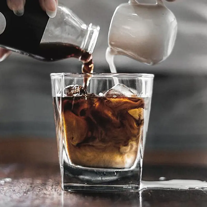 530ml Luxury Rotating Wine Glass Tumbler Cup High-end Whiskey Glass 235ml Foreign Wine Glass Transparent Cold Drink Cup Barware