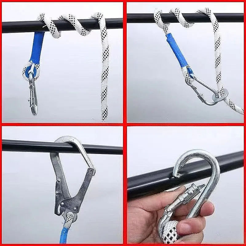 Outdoor Safety Harness Five-point High Altitude Work Safety Belt Adjustable Safety Vests Outdoor Rock Climbing Protect Equipment