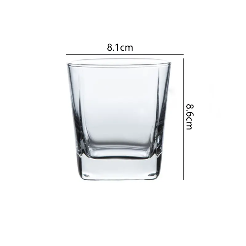 530ml Luxury Rotating Wine Glass Tumbler Cup High-end Whiskey Glass 235ml Foreign Wine Glass Transparent Cold Drink Cup Barware