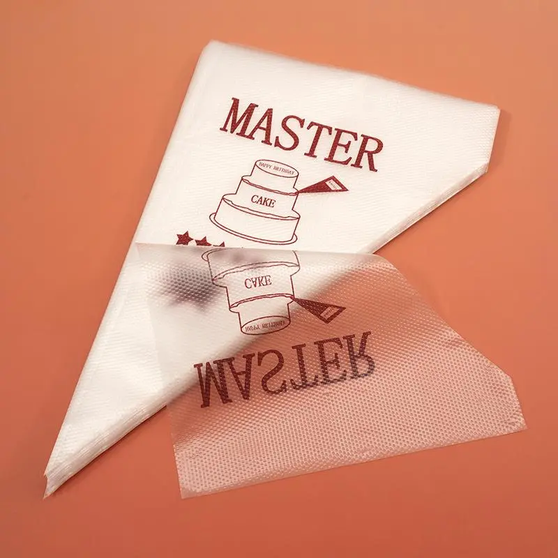200pcs Disposable Pastry Bags Cake Cream Decoration Kitchen Cup Cake Piping Tools Baking Accessories Icing Food Preparation Bags