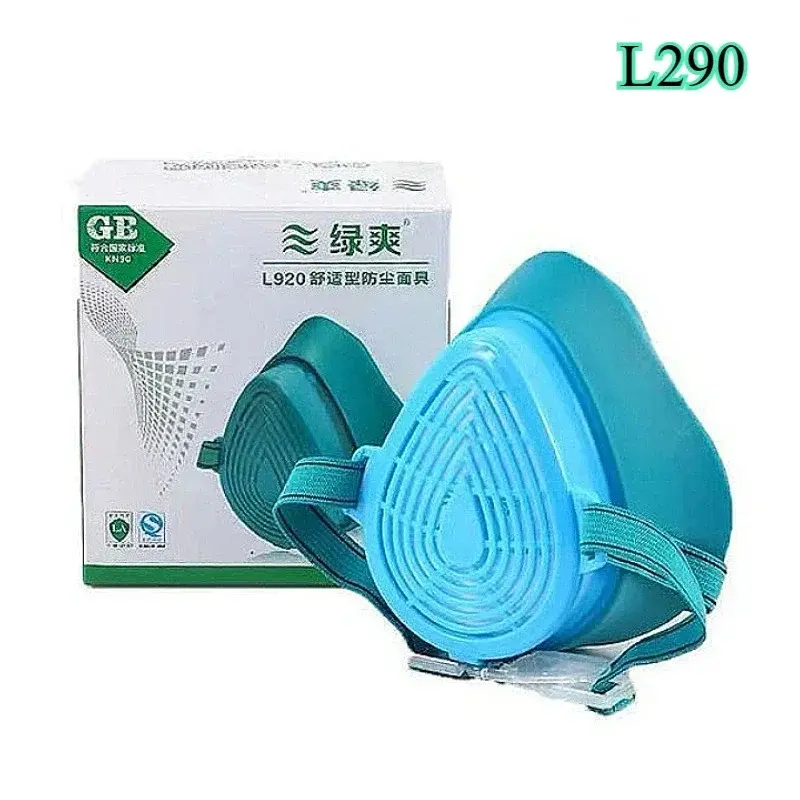 Dustproof Mask Self-Priming Filter Dust Half Mask Respirator Face Mask Suitable for Spray Paint House Decoration Grinding Dust
