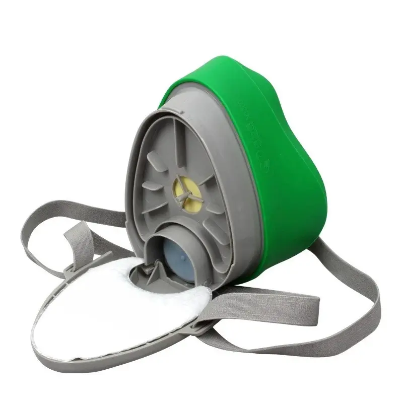 Dustproof Mask Self-Priming Filter Dust Half Mask Respirator Face Mask Suitable for Spray Paint House Decoration Grinding Dust