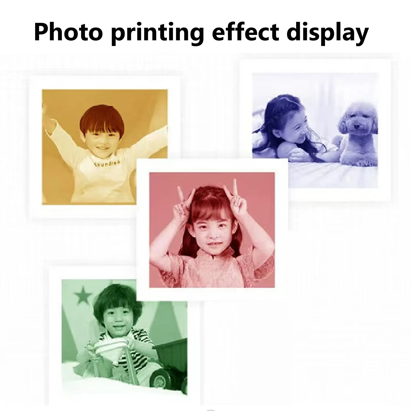 4 Rolls Thermal Paper for Color Printing Colors Paper for Instant Printing Camera Kids Color Papers No Ink Print