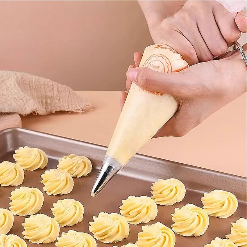 200pcs Disposable Piping Bags Cing Fondant Cake Cream Squeeze Cream Bags for Decorating Pastries Cakes Baking Tools Accessories