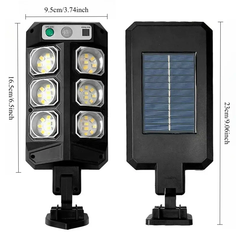 Camping Lantern Solar Wall Light Rechargeable LED Tent Light with Magnet Emergency Lamp Porch Light Home Garden Outdoor Lighting