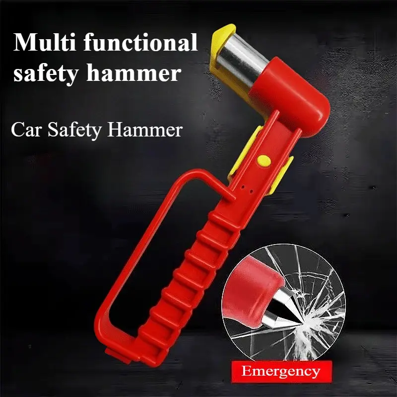 Car Safety Hammer Car Window Glass Breaker Car Emergency Safety Escape Hammer Glass Windshield Breaker Emergency Rescue Tools