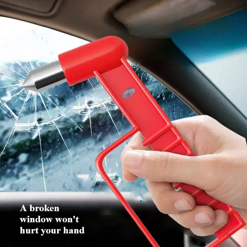 Car Window Glass Breaker Escape Hammer Car Safety Hammer Windshield Breaking Hammer Emergency Rescue Tools Safety Accessories