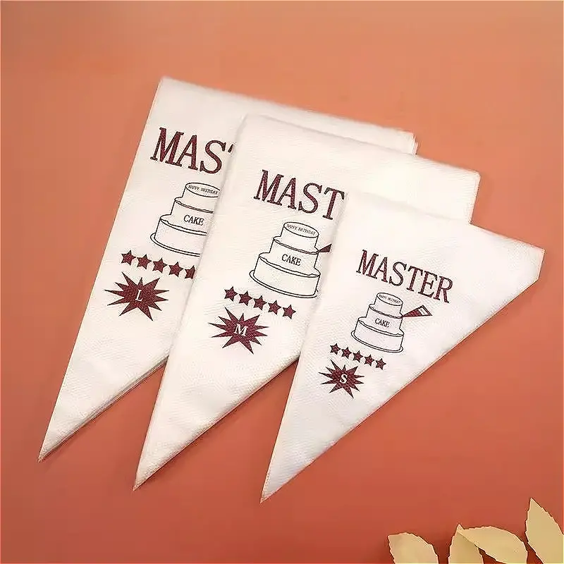 200pcs Piping Bags Cake Cream Decoration Tools Disposable Pastry Candy Bags Household Kitchen Baking Accessories Milk Oil Bags