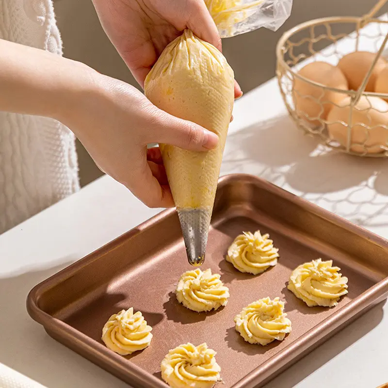 200pcs Disposable Pastry Bag for Cake Decorating Thickened Pastry Bag for Bakers Frosting Cupcake Cookie Dessert Decorating Tool