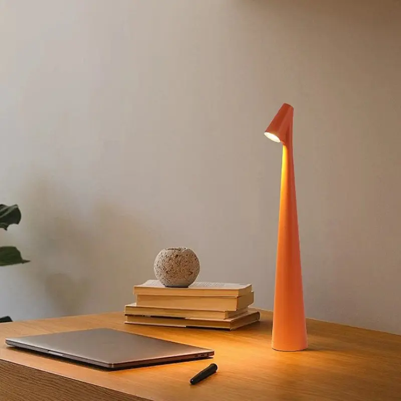 Table Lamp LED Touch Sensor Desktop Night Light Rechargeable Table Lamps Dimmable Bedside Ambient Light Home Bedroom Decoration