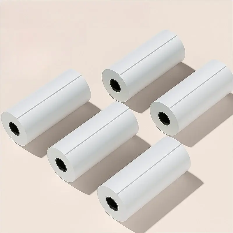 5pcs Thermal Paper Color and Black and White Printing Paper Children Camera Wood Pulp Instant Print Rolling Paper Accessories