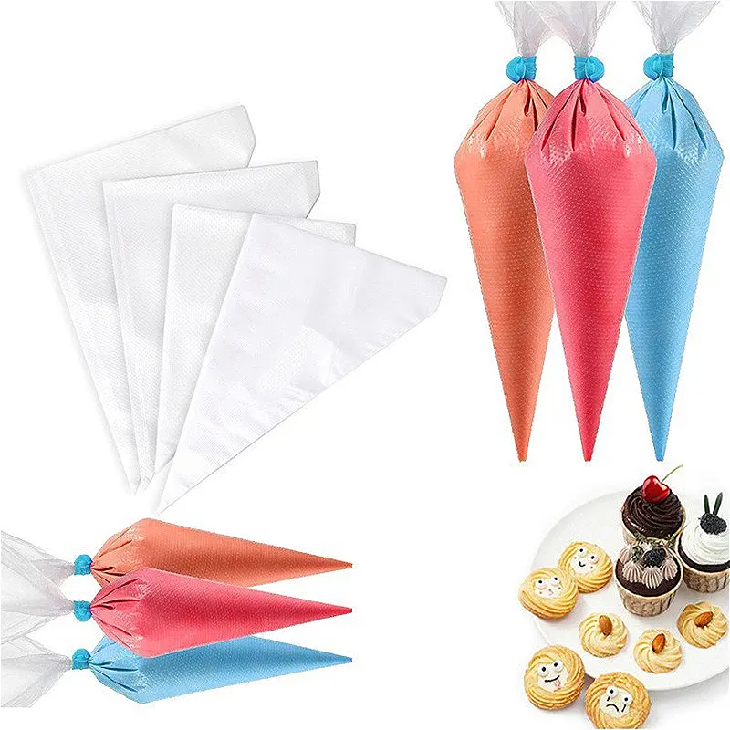 200pcs Disposable Pastry Bag for Cake Decorating Thickened Pastry Bag for Bakers Frosting Cupcake Cookie Dessert Decorating Tool