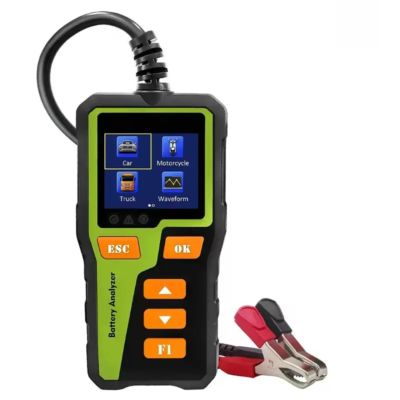 Automobile Fault Detector Car Battery Scanner Car Battery Tester Instrument Tools Battery Analyzer Repair Detection Accessories