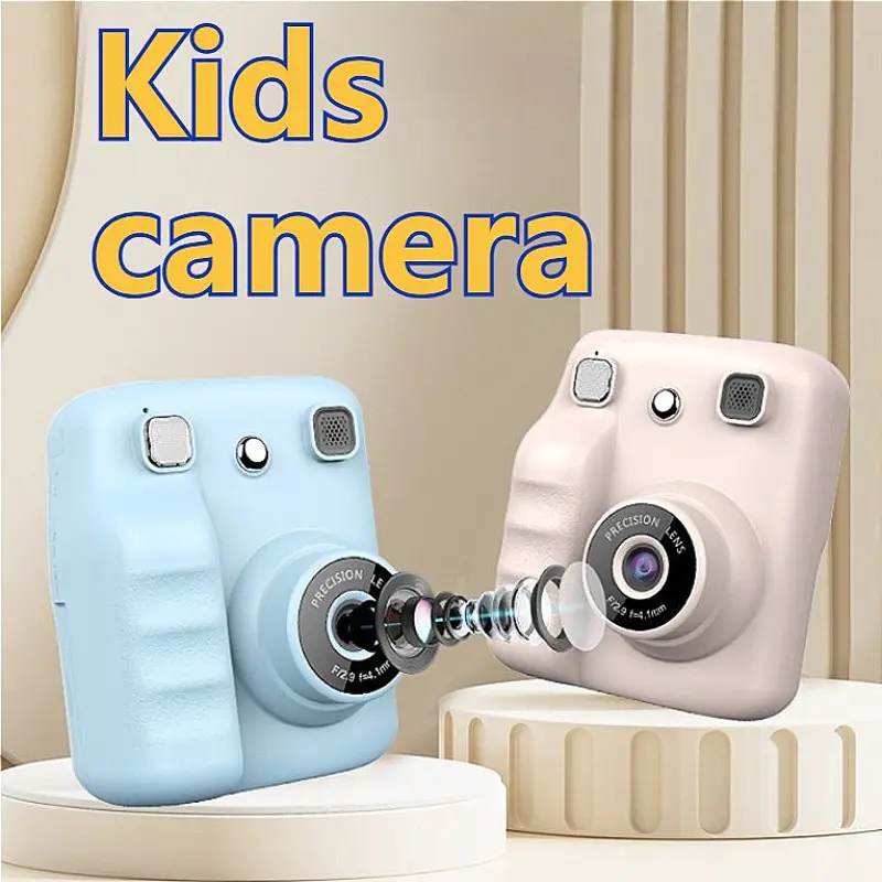 Kids Camera Digital Instant Print Camera Snapshot Printing Camera Children Portable Thermal Printing Camera Kids Birthday Toys