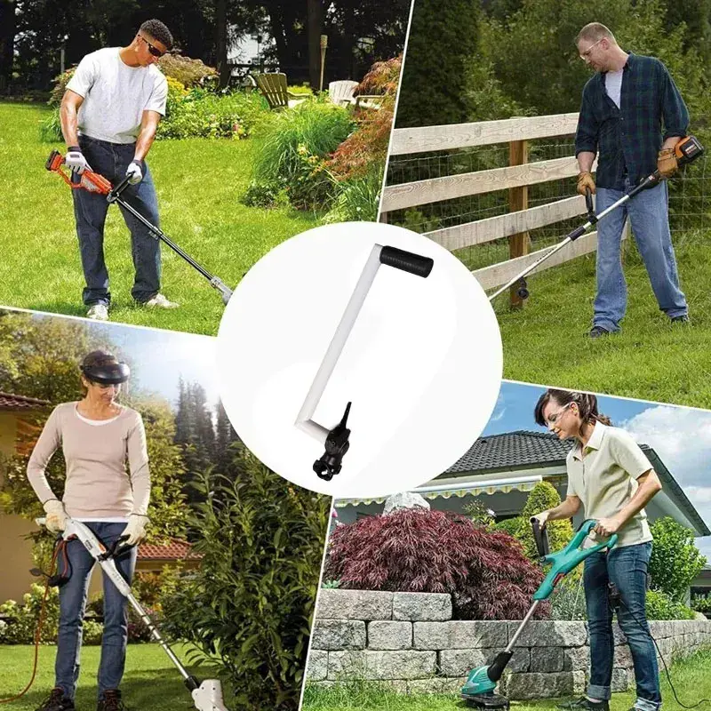 Weed Eater Handle Ergonomic Weed Eater Handle Gardening Lawn Mower Grip Auxiliary Handle  Extension Lawn Care Easy Yard Trimming